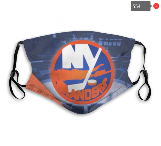 NHL NEW York Islanders #7 Dust mask with filter->nhl dust mask->Sports Accessory